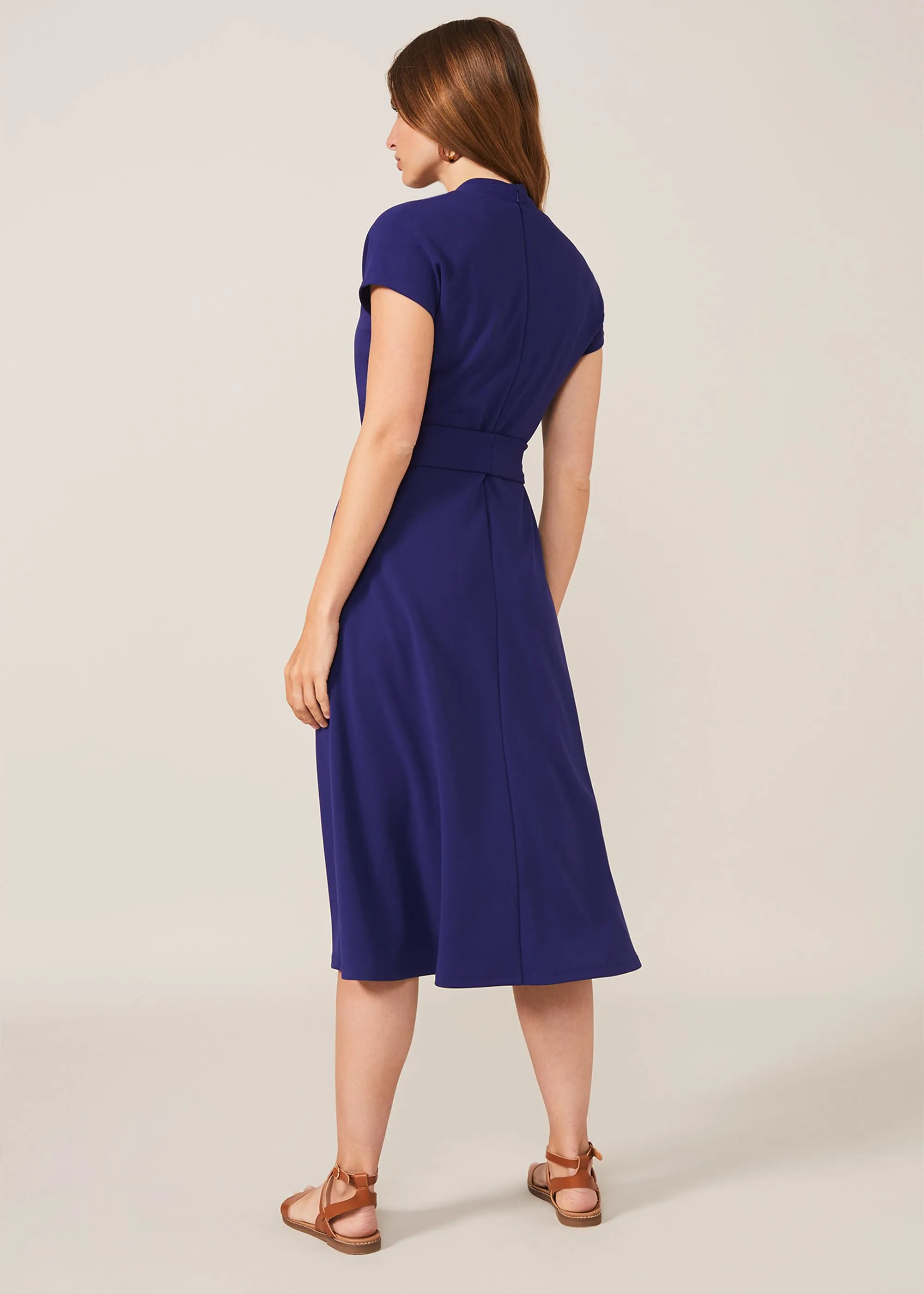 Maretta Pleat Dress