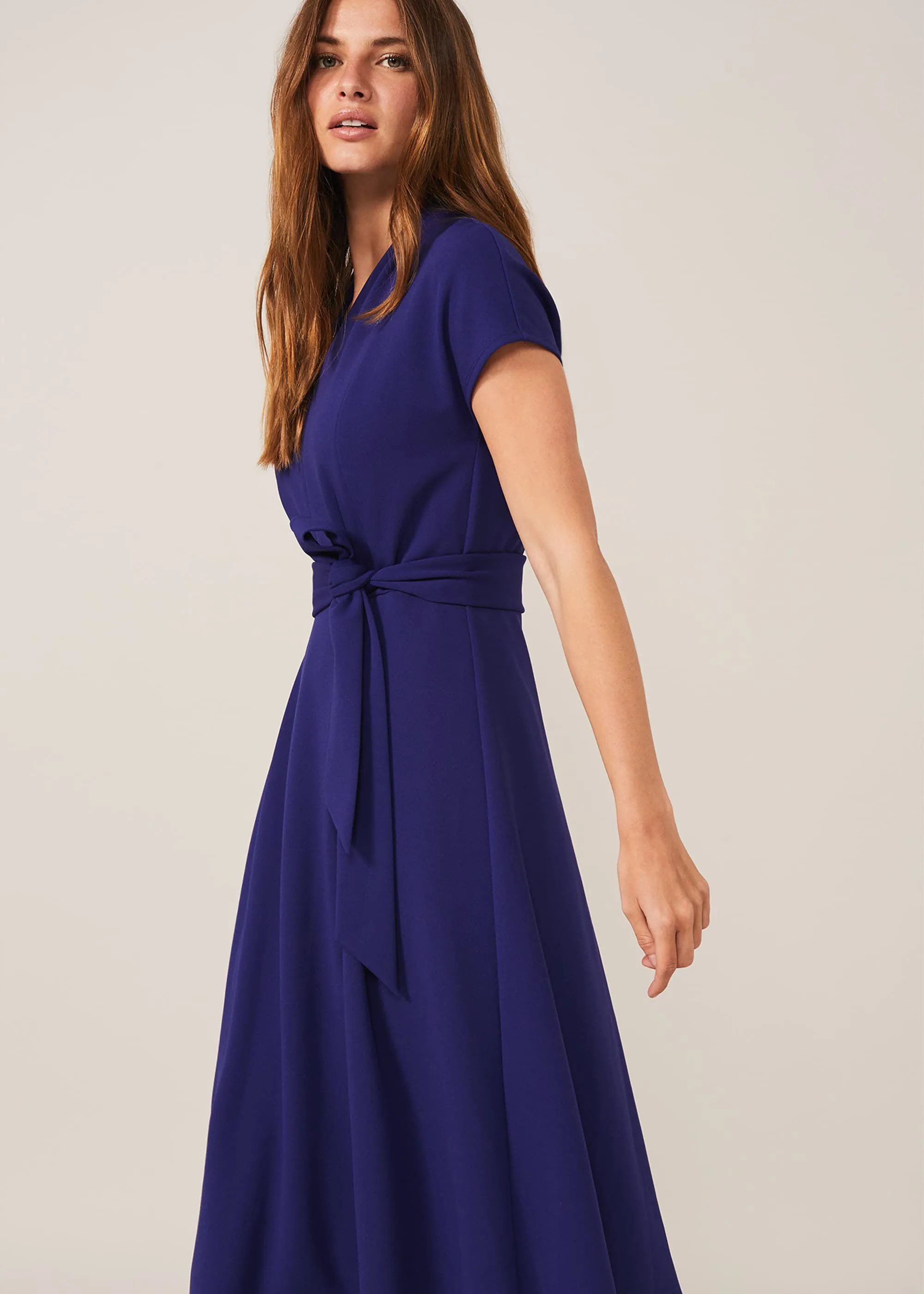 Maretta Pleat Dress