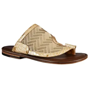 Mauri 5028 Malabo / Perforated Nappa Sandals Beige (Special Order)