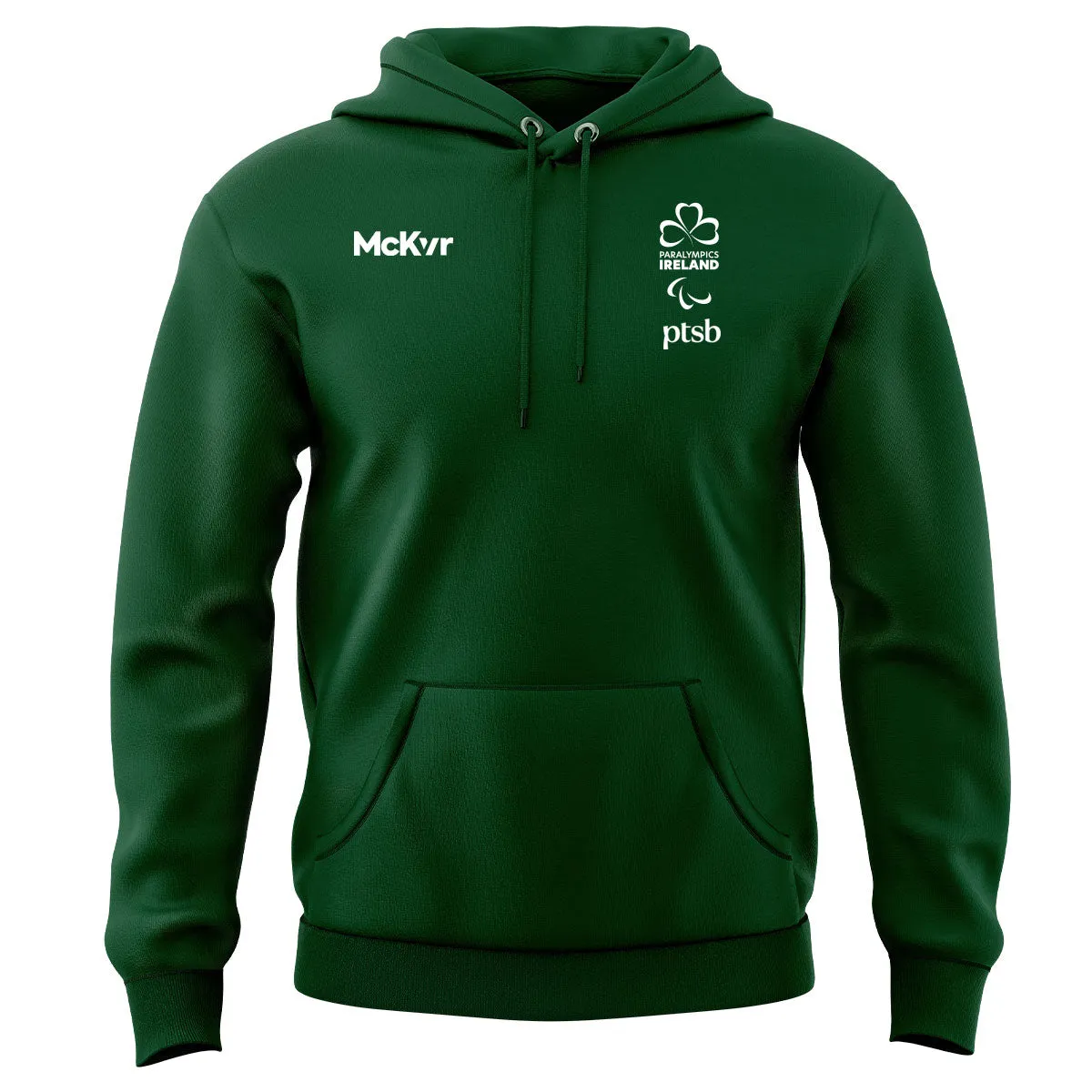 Mc Keever Paralympics Ireland Village Wear Hoodie - Womens - Green