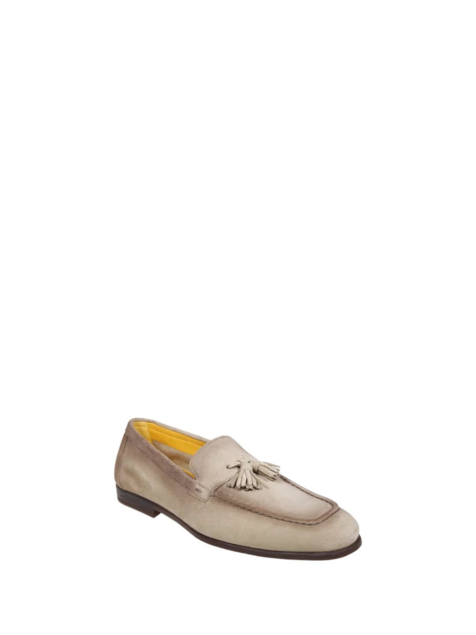 MEN DOUCAL'S BEIGE CALF LEATHER LOAFER