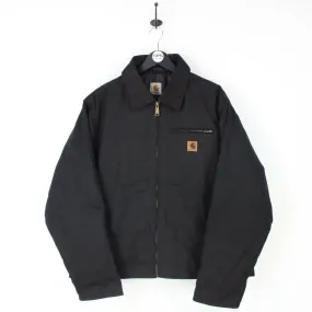 Mens CARHARTT Duck Detroit Jacket Black | Large