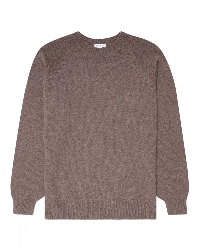 Mens Melange Jumper Cedar 