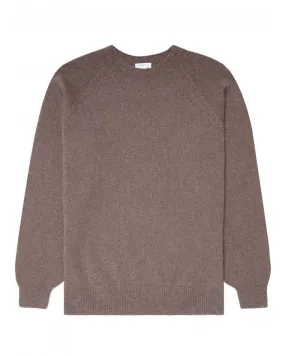 Mens Melange Jumper Cedar 