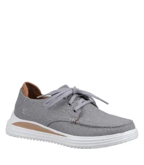 Mens proven forenzo trainers taupe Skechers