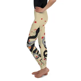 Midnight Serpent Youth Leggings