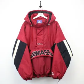 NCAA STARTER 90s UMASS Jacket Red | XL