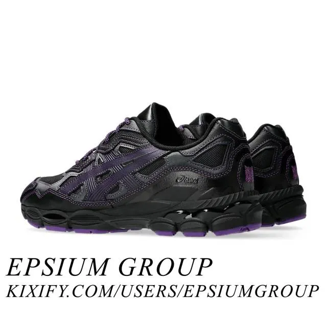 Needles x ASICS Gel NYC (Black Purple/ Black/ Purple) Me...