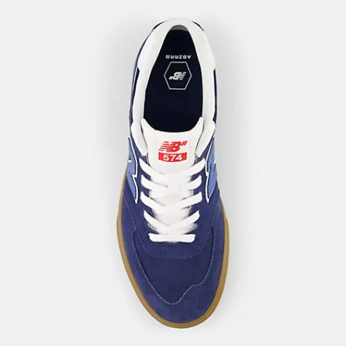 New Balance 574 Vulc Navy Blue / White