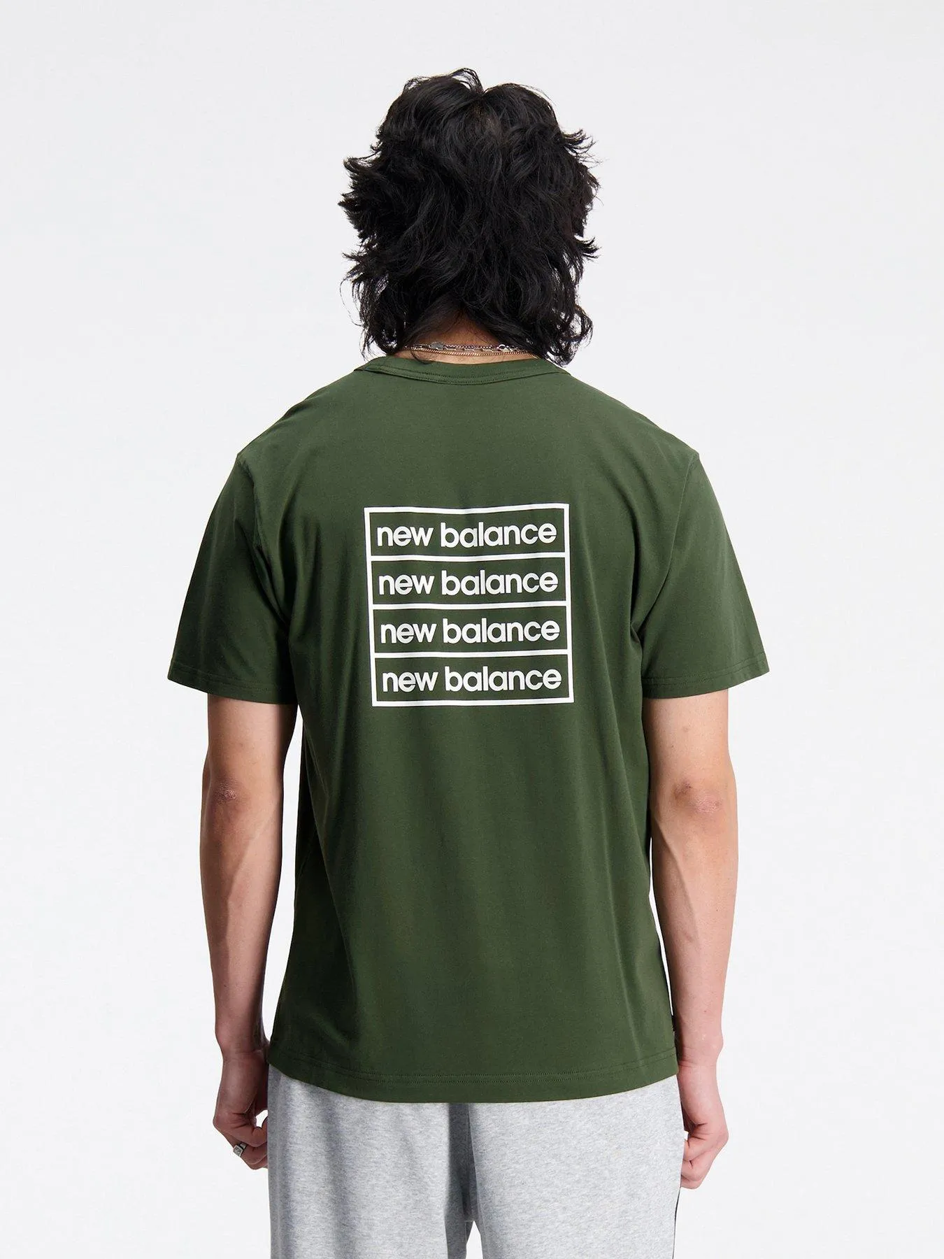 New Balance Essentials Winter T-shirt - Khaki