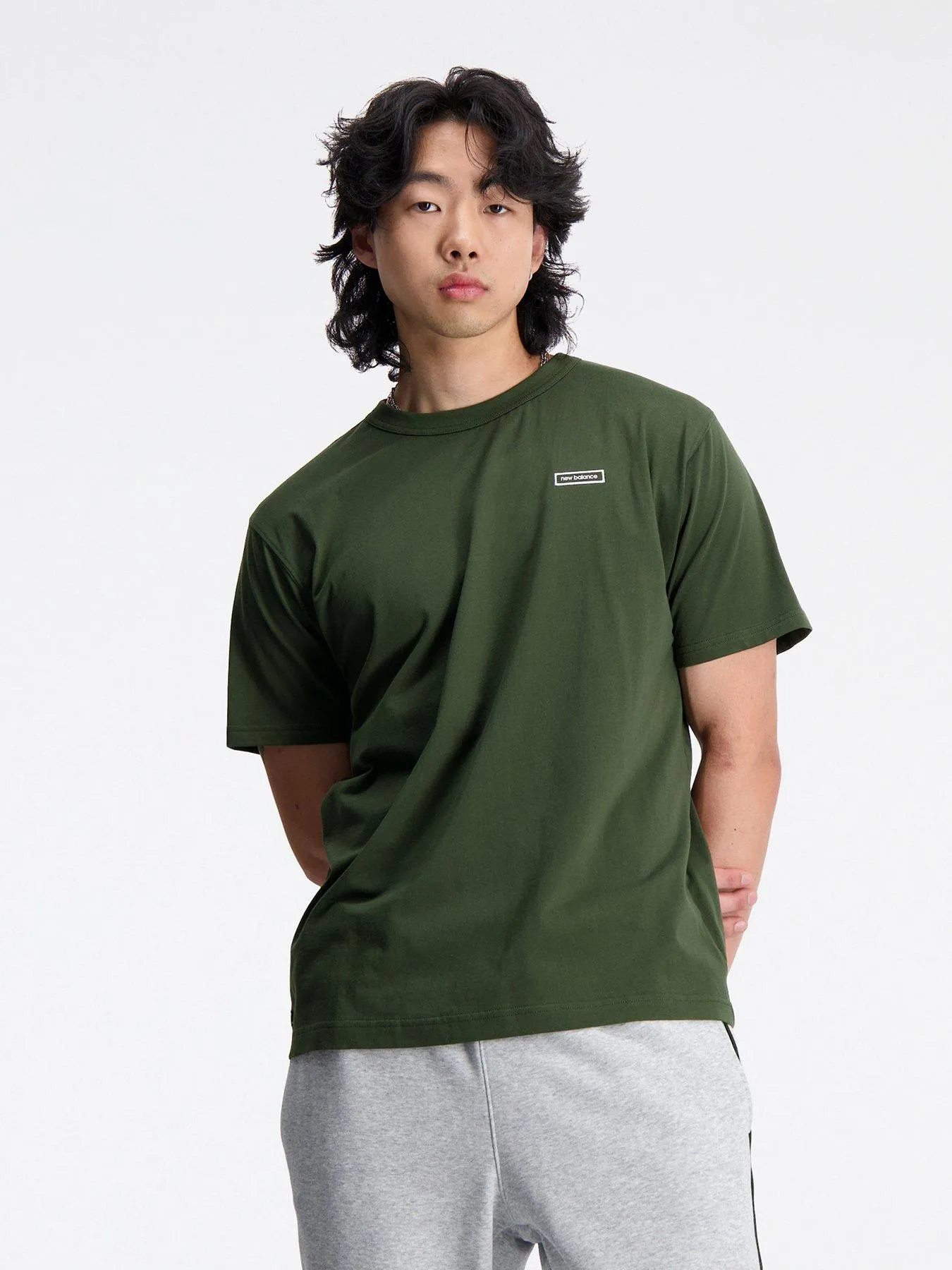 New Balance Essentials Winter T-shirt - Khaki