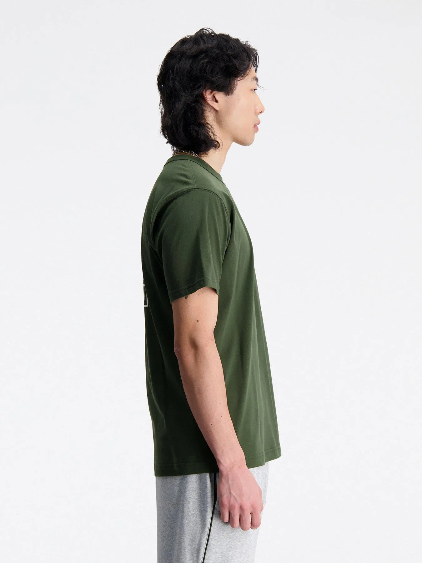 New Balance Essentials Winter T-shirt - Khaki