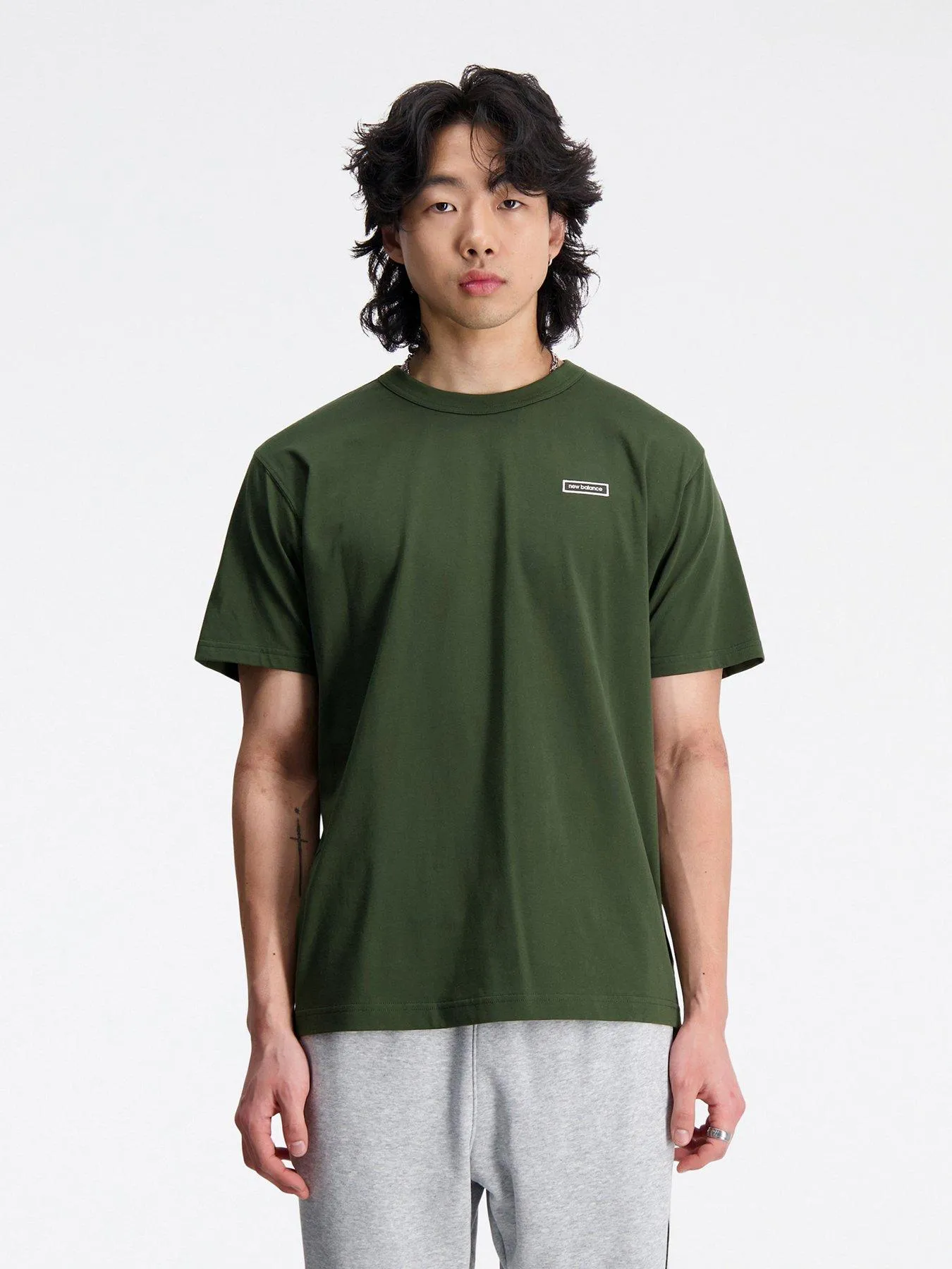 New Balance Essentials Winter T-shirt - Khaki