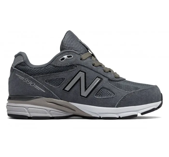 New Balance Pre-school Reflective 990v4 Grey