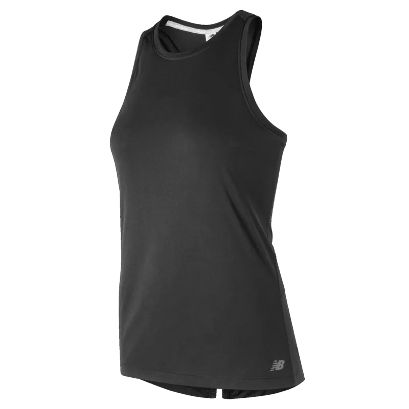 New Balance Women's Solid Colorblock Sleeveless Tank