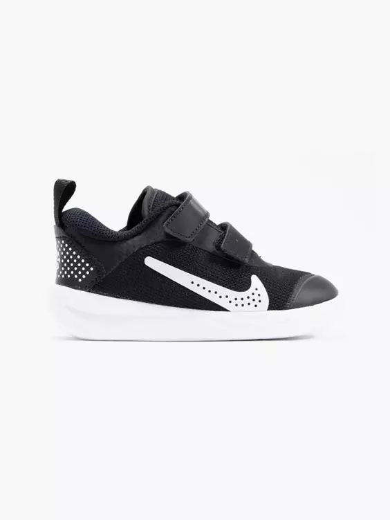 Nike  Infant Black/White Omni Trainers