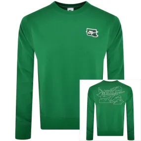 Nike Logo Sweatshirt Green