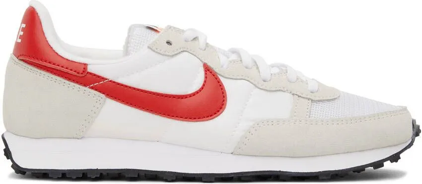 Nike White & Red Challenger OG Sneakers