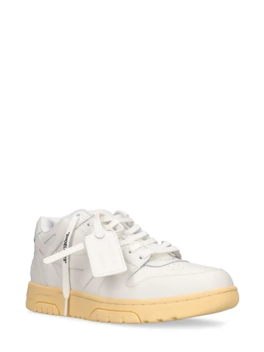 Off-White   Out Of Office leather sneakers 