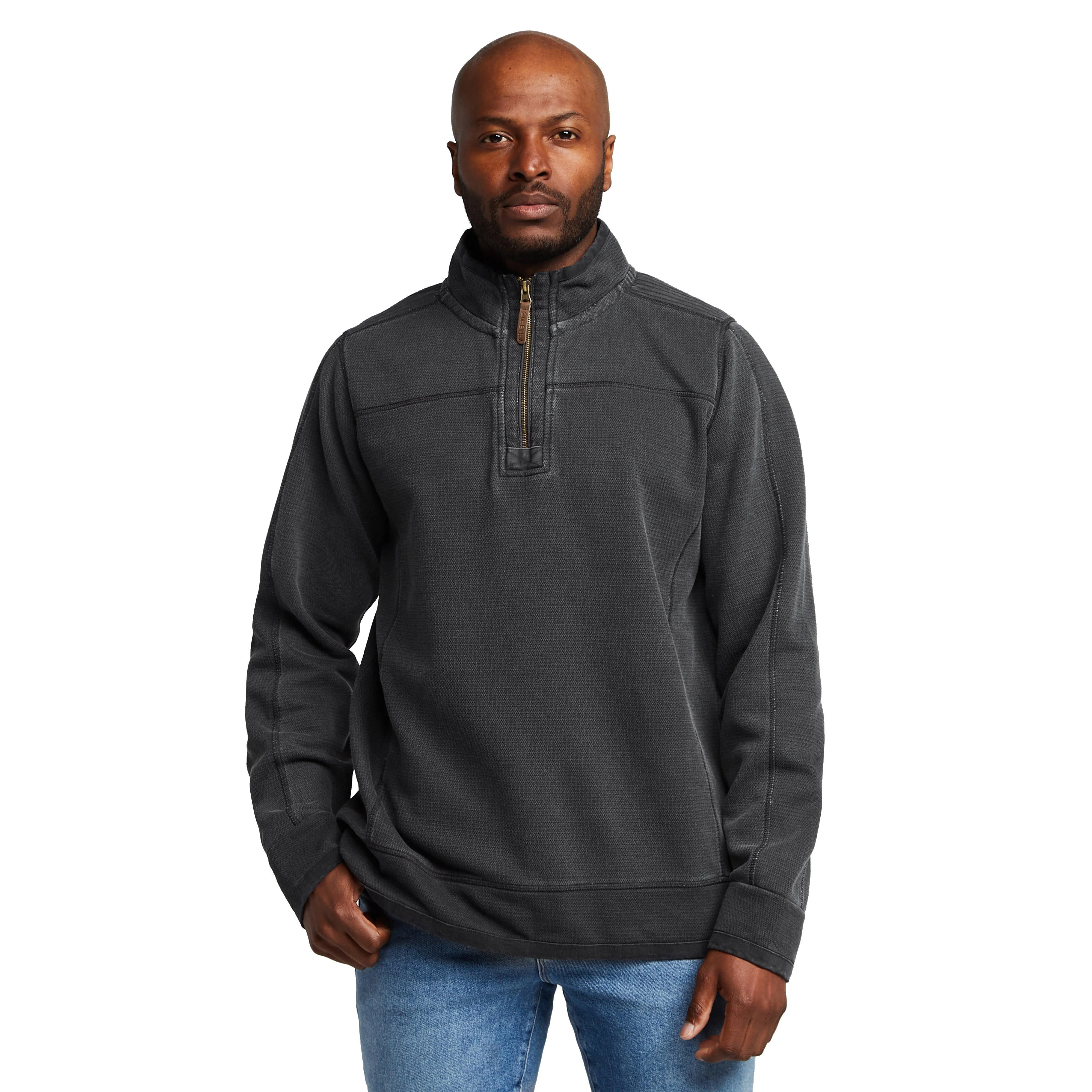 One Earth Men's Tankerton Pique Half Zip Pullover | Ultimate Outdoors