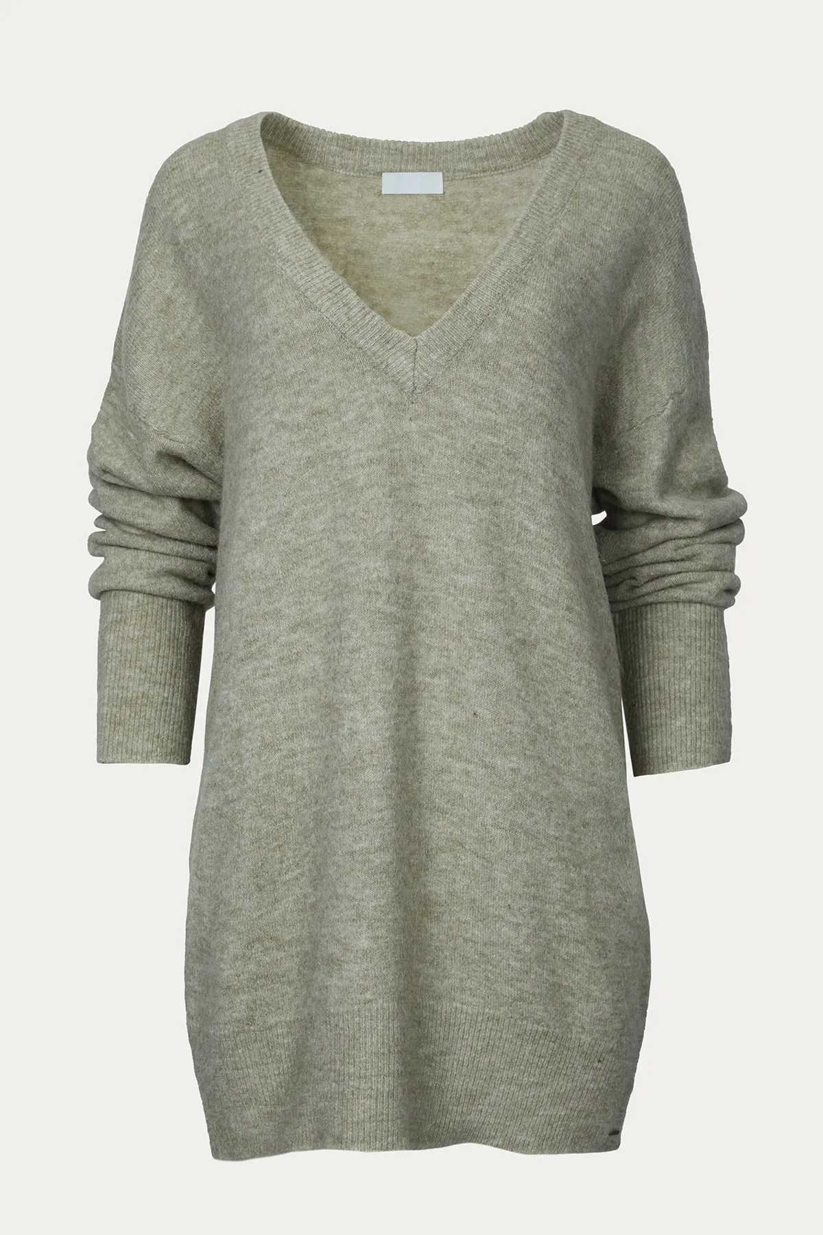 OVERSIZED V-NECK JUMPER