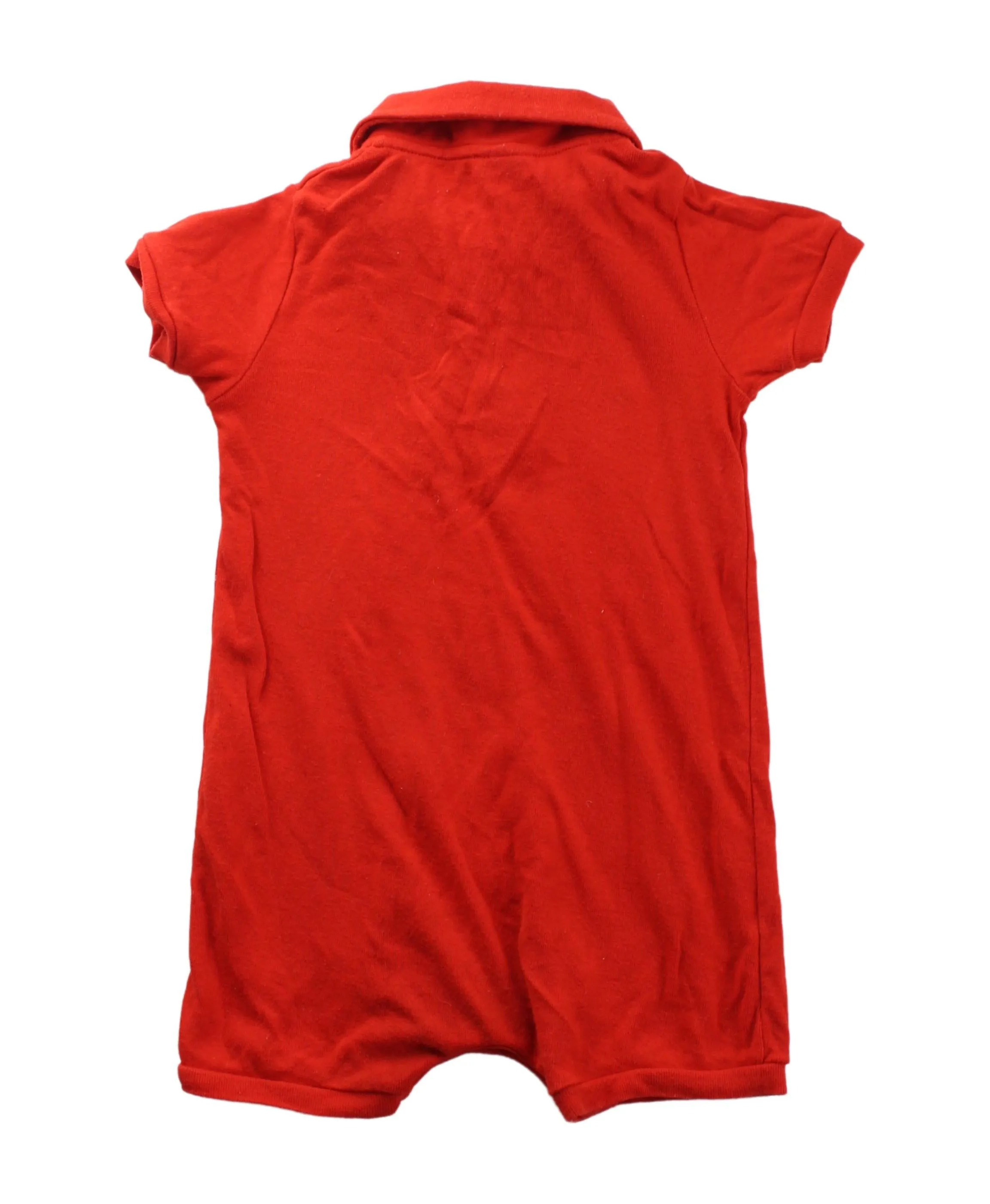 Petit Bateau Short Sleeve Romper 6-12M