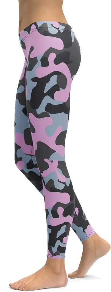 Pink Camo Leggings