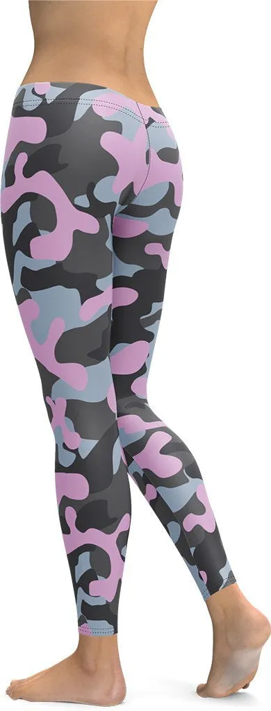 Pink Camo Leggings