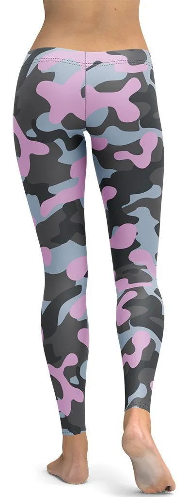 Pink Camo Leggings