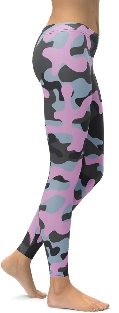 Pink Camo Leggings