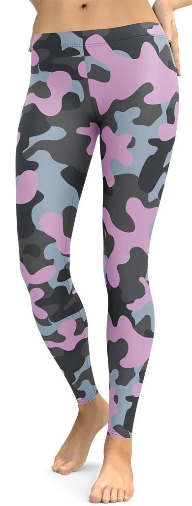 Pink Camo Leggings