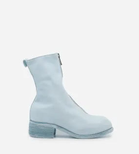 PL2 Front Zip Mid Boot - Aqua Blue