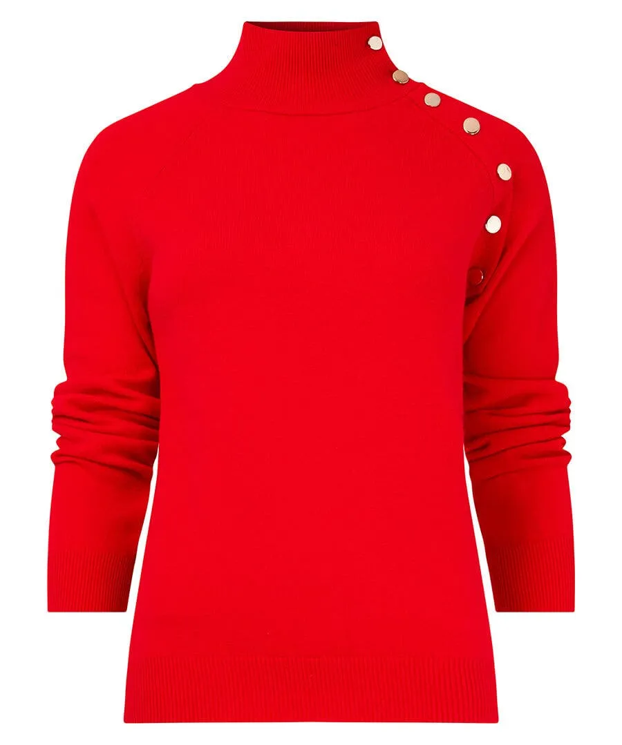 Poppy High Neck Jumper