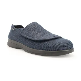 PROPET MEN'S CUSH'N FOOT NAVY HOOK-AND-LOOP SLIPPER