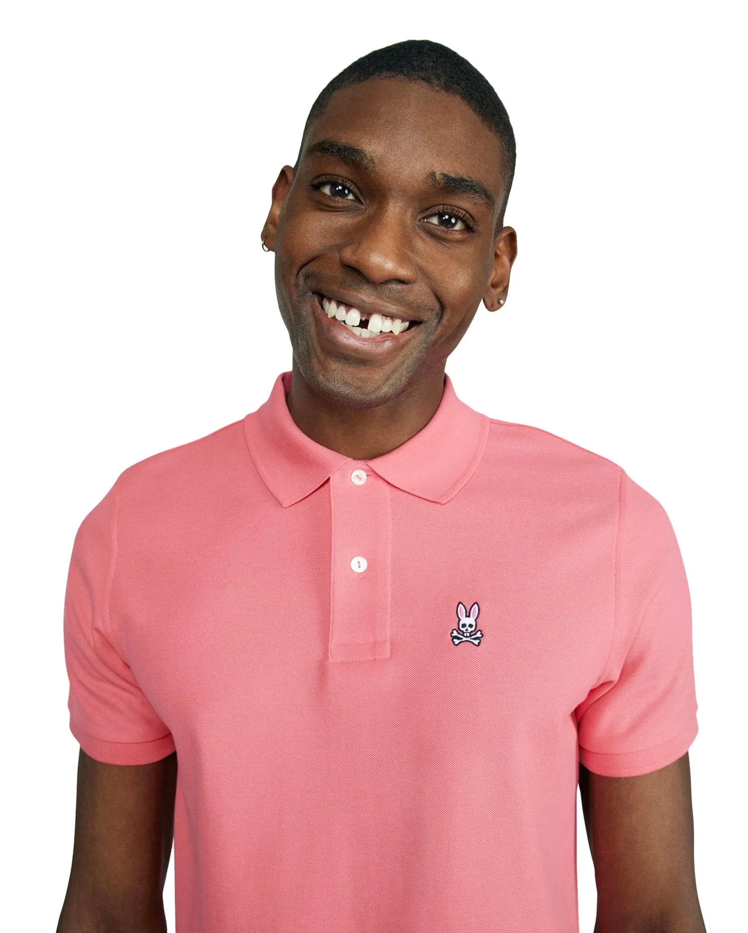 Psycho Bunny Mens Classic Polo Shirt