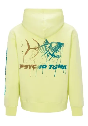 Psycho Tuna Mens Water Color Logo Hoodie, Adult