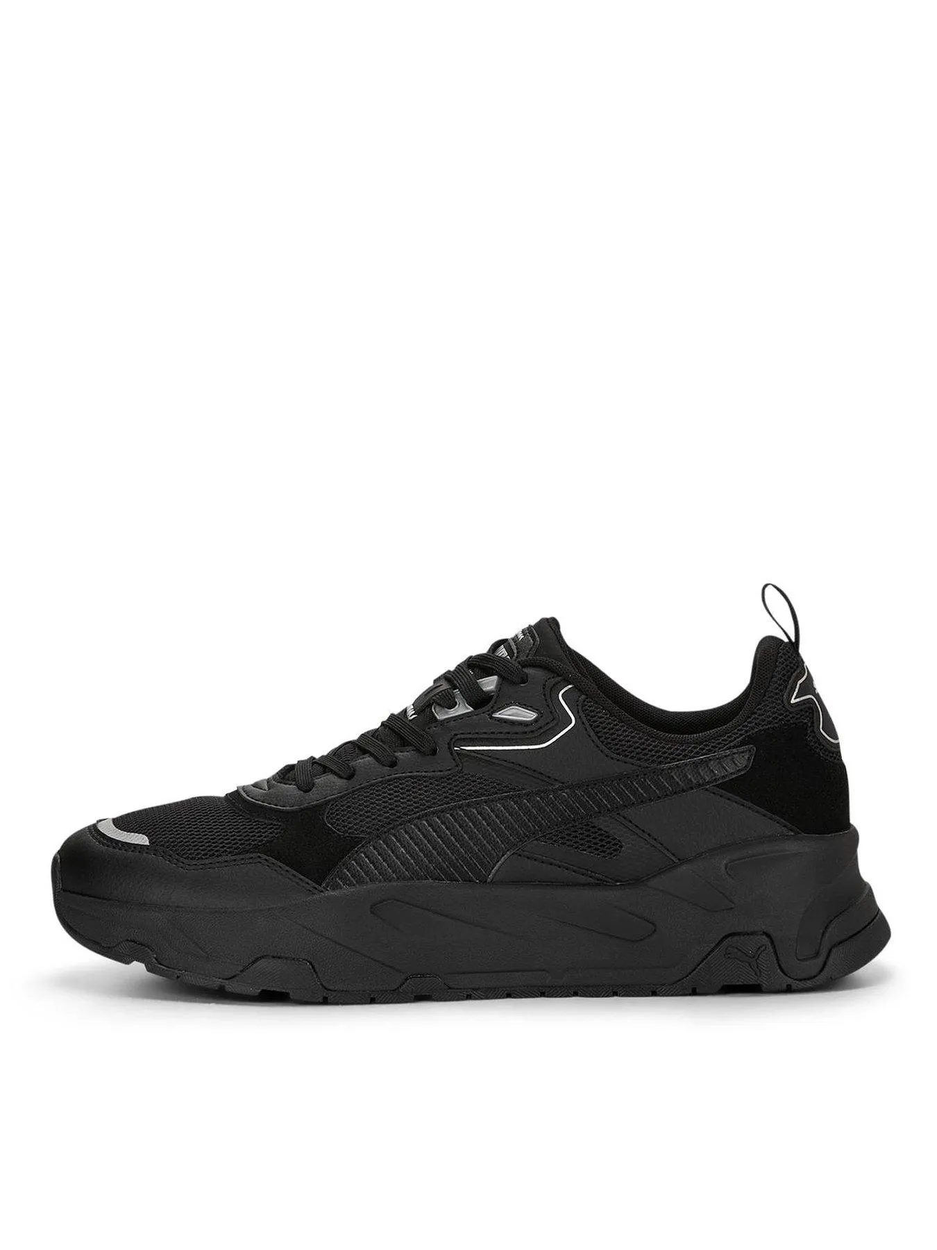 Puma Men's Trinity Trainers - Black/Black