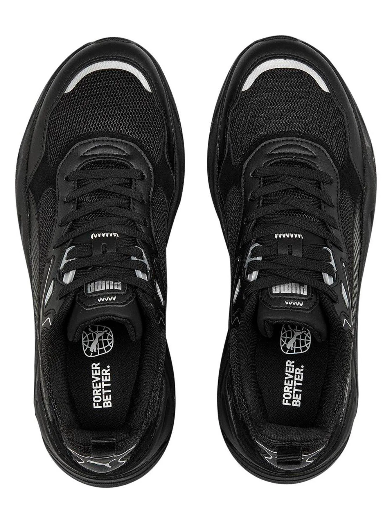 Puma Men's Trinity Trainers - Black/Black