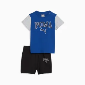 PUMA SQUAD Minicats Tee and Shorts Set - Infants 0-4 years | Cobalt Glaze | PUMA Easter Egg Hunt | PUMA 