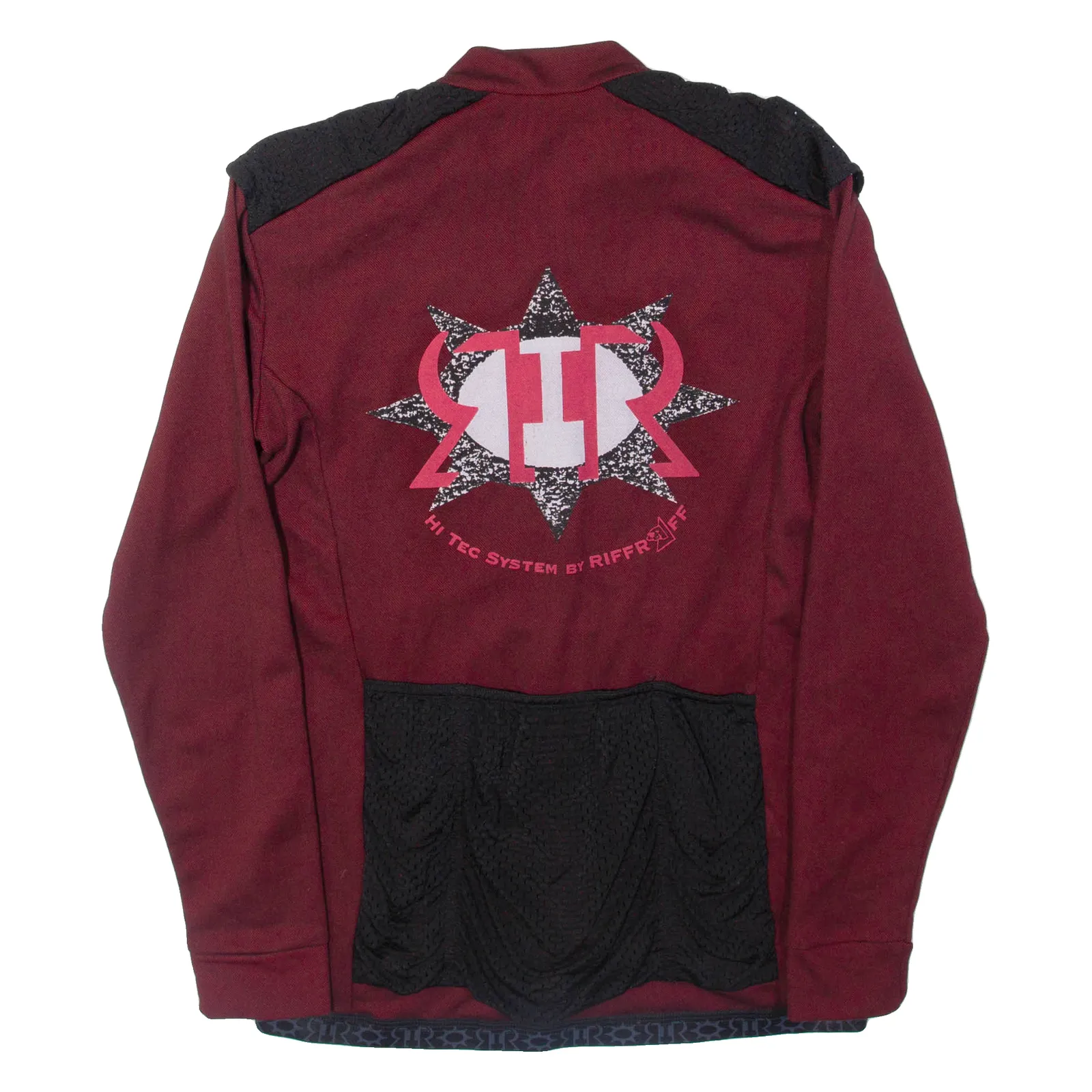 RIFF & RAFF Mens Track Jacket Maroon M