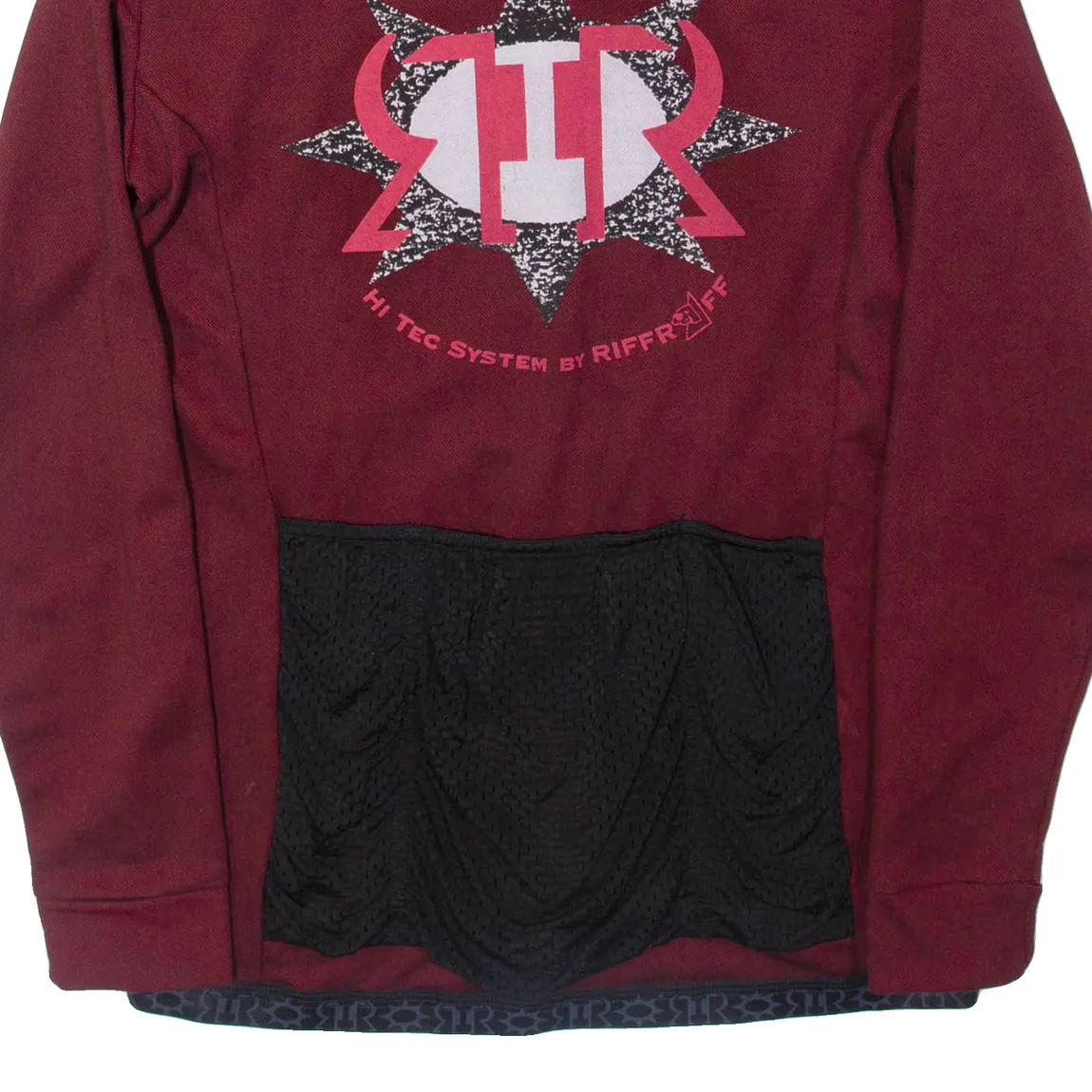 RIFF & RAFF Mens Track Jacket Maroon M