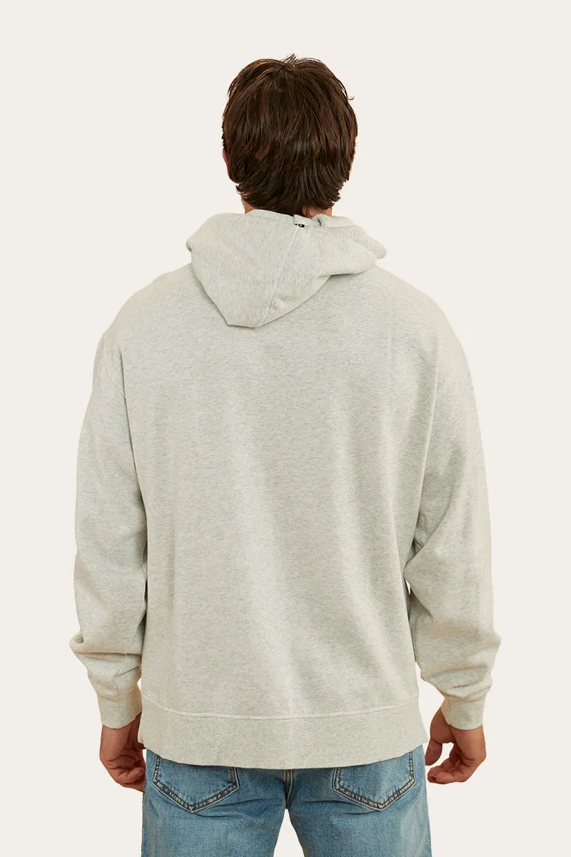 RINGERS WESTERN MEN'S PRINCETON HOODIE - LIGHT GREY MARLE