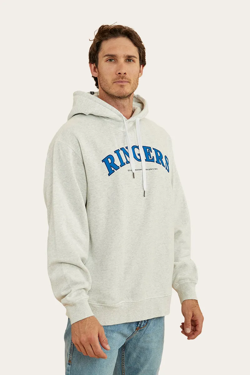 RINGERS WESTERN MEN'S PRINCETON HOODIE - LIGHT GREY MARLE