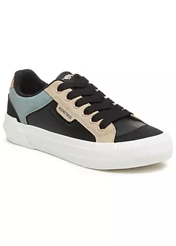 Rocket Dog Black Cheery Blocked Sporty Trainers | Kaleidoscope