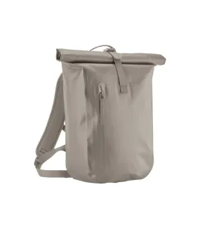 Roll top waterproof 14l backpack one size natural stone Quadra