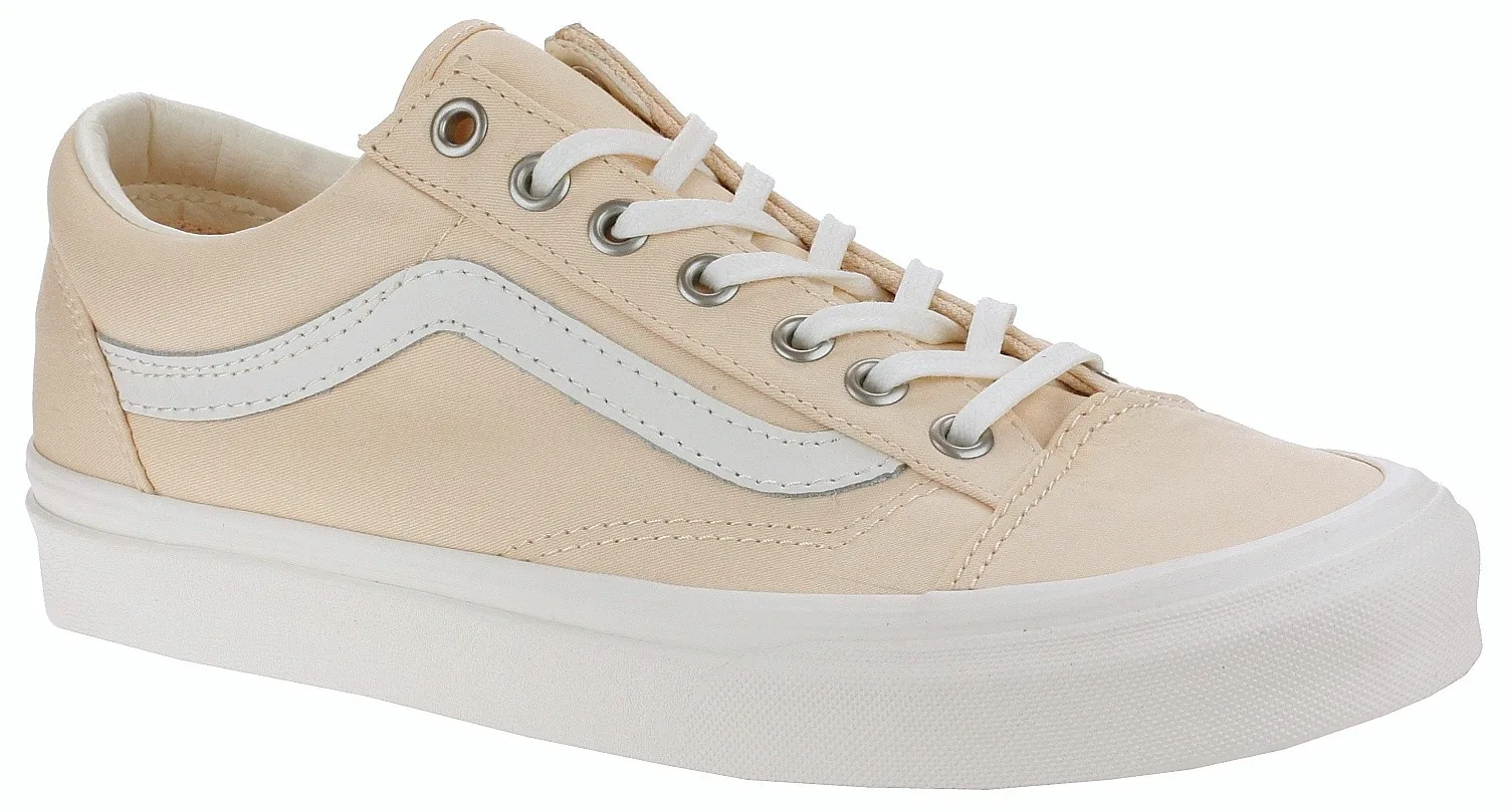 shoes Vans Style 36 - Brushed Twill/Vanilla Cream/Snow White