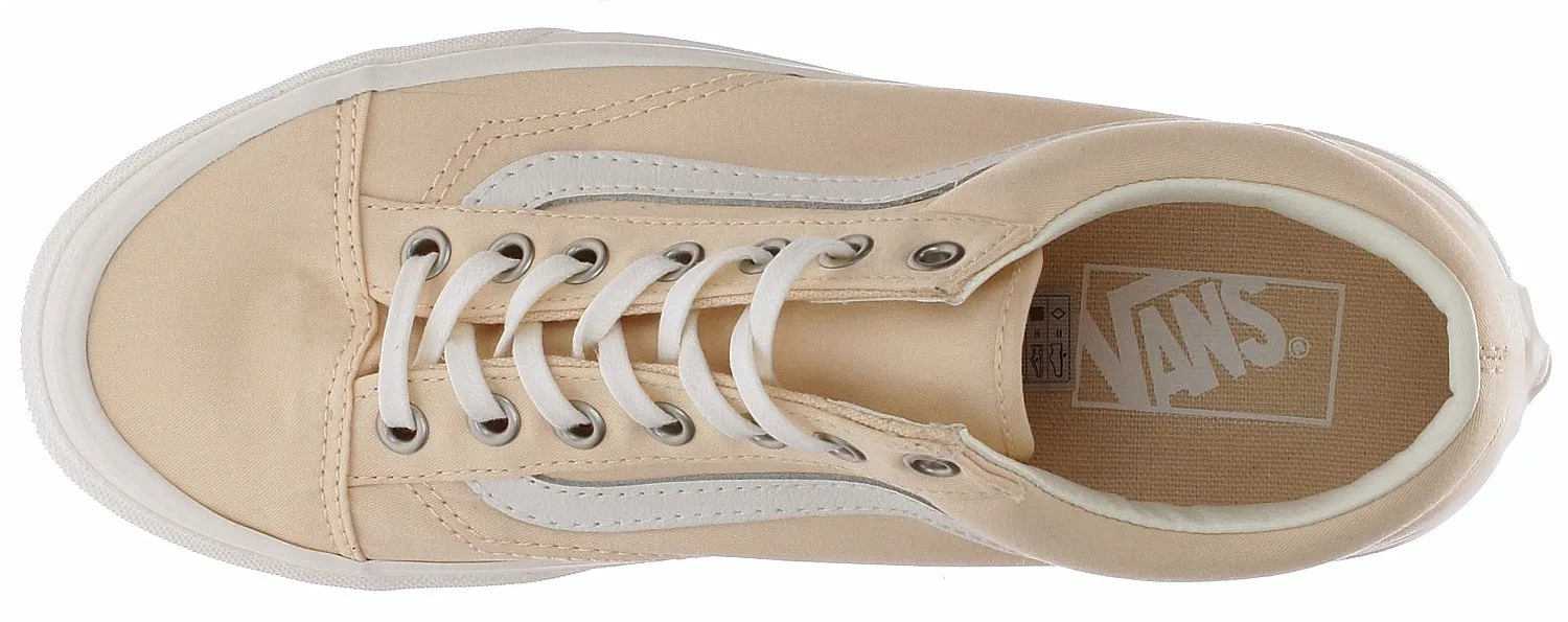 shoes Vans Style 36 - Brushed Twill/Vanilla Cream/Snow White