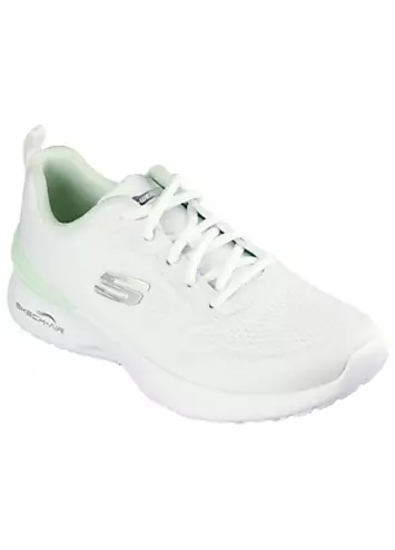 Skechers White Skech-Air Dynamight New Step Trainers