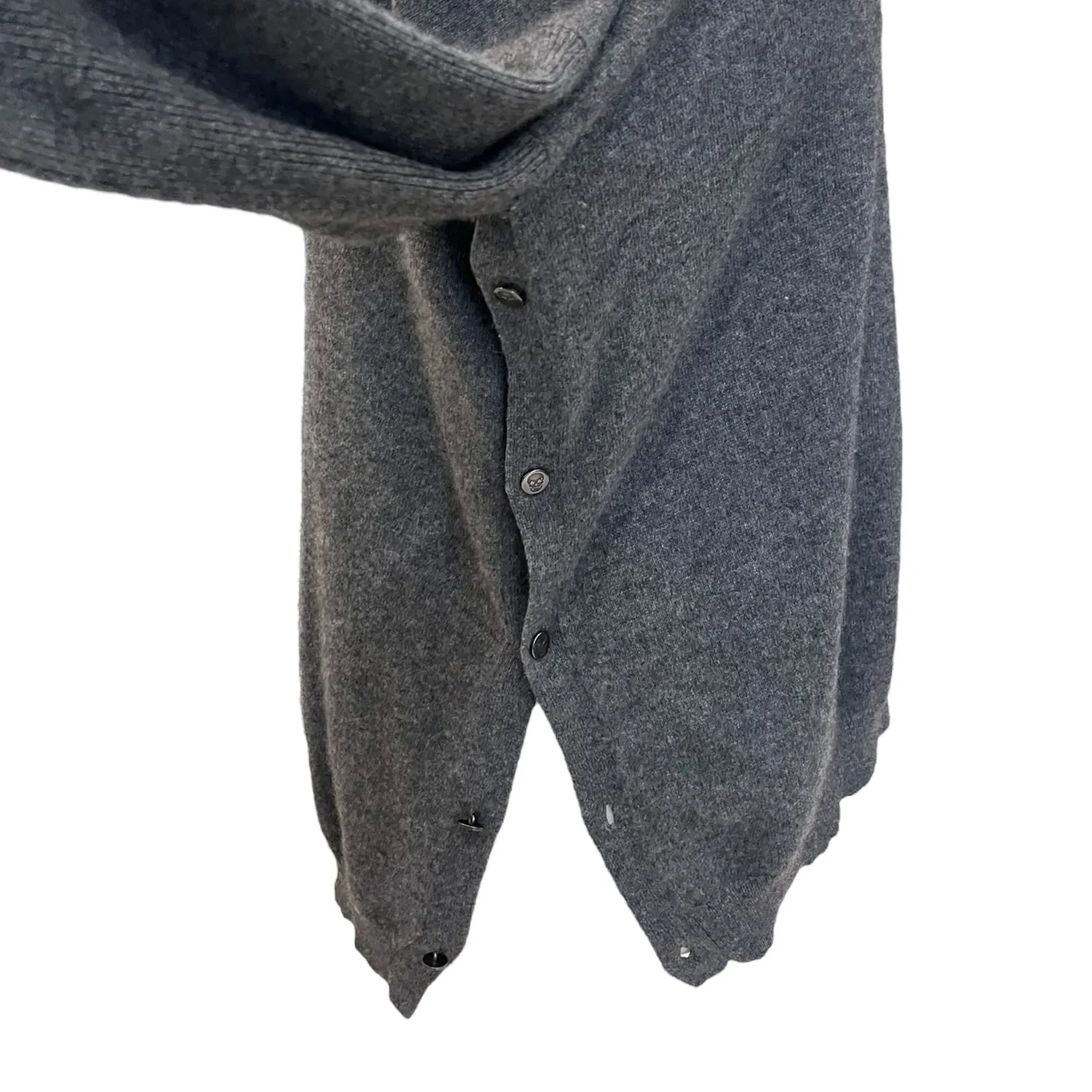 Skull Grey Cashmere Jumper