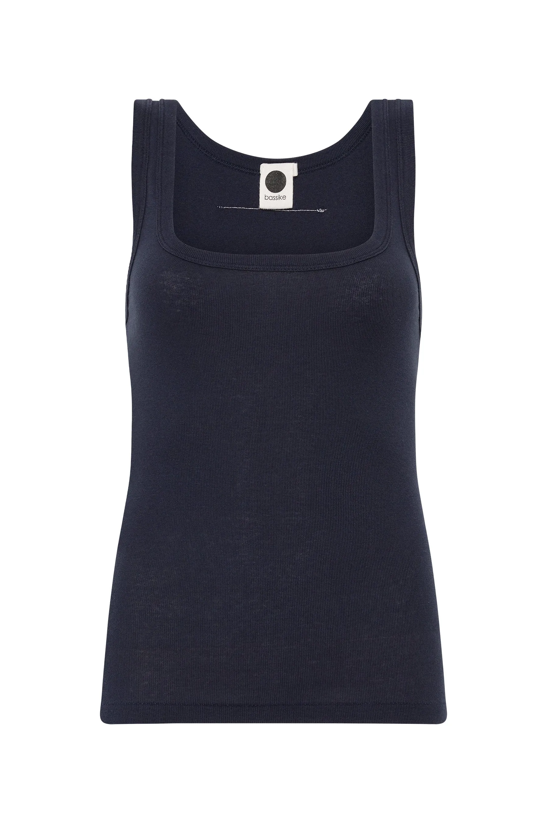 slim superfine rib tank II